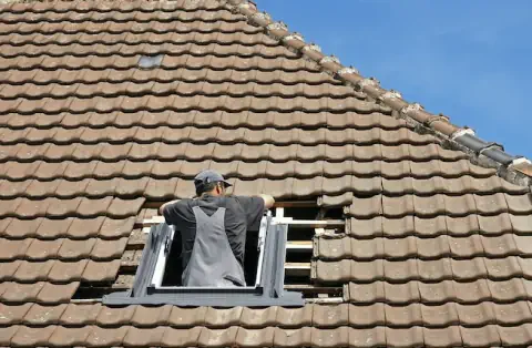 Pose de velux - Gruchet-Saint-Siméon